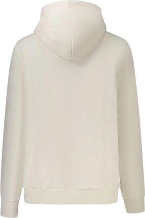 Tommy Hilfiger Logo Embroidered Cotton Hoodie - White