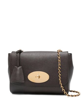 Mulberry small Lily leather shoulder bag - Brown