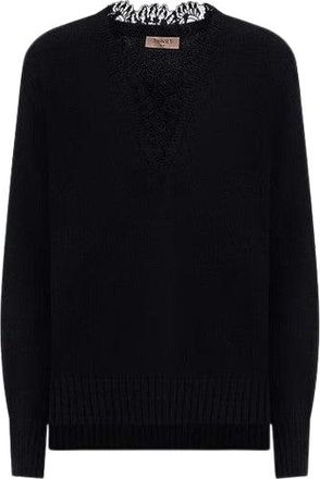 Twin-Set Sweaters Blacks And Greys