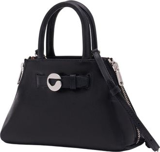 Coperni Womens Data Crossbody Bag Black Calfskin