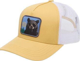 tentree Lake Logo Altitude Hat in Dusk Yellow/Bear at Nordstrom