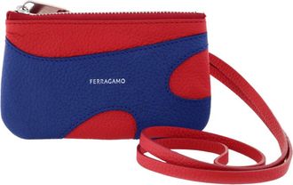 Ferragamo Cut Out Detail Credit Card Holder