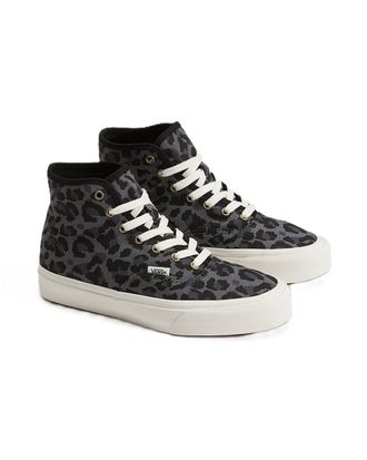Vans Authentic Hi 2.0 Canvas Dames Grijze Sneakers