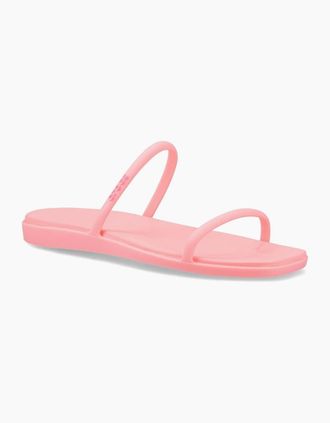 Crocs Womens Crocs Miami Two Strap Sandal EVA Womens Guava Sandals - Pink - Size: UK 8 / eu 41/42 / us w10