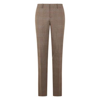Moschino Elegant Slim Trousers - male - Moschino - Suit Trousers - Brown - 2XL - Trousers