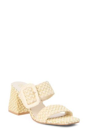 Matisse Footwear Lucy Block Heel Sandal in French Vanilla at Nordstrom, Size 10