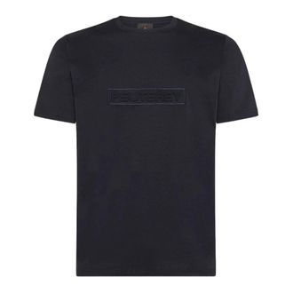 Peuterey Heren, Tops, Blauw, Maat: 2XL Katoen