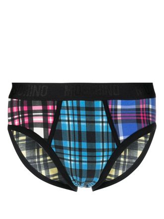 Moschino Boxer con stampa - Nero