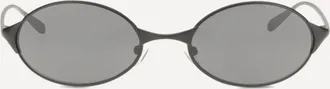 Alexander McQueen Occhiali da Sole Neo ovali Woman UNI