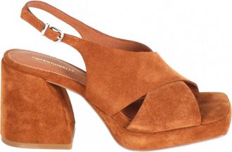 Intentionally blank Siren Slingback Heels In Whiskey
