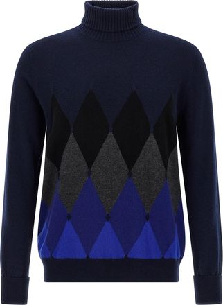 Ballantyne Argyle Turtleneck