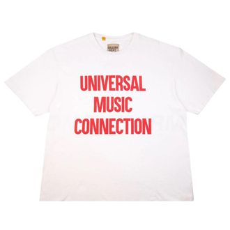 Gallery Dept. Galerieafdeling Atk Universiteit Muziekverbindingen Wit T-shirt