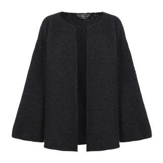 Cortana Giacca in Maglia - - Jackets - Donna - Blu - L
