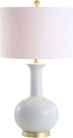 Jonathan Y Designs Brussels 27 Contemporary Transitional Ceramic/Metal LED Table Lamp in White at Nordstrom