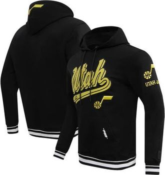 Pro Standard Mens Pro Standard Black Utah Jazz Script Tail Pullover Hoodie at Nordstrom, Size Medium