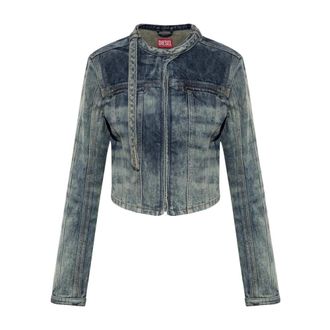 Diesel De-Saphix-S Jacket - Jackets - Mujer - Azul - XS