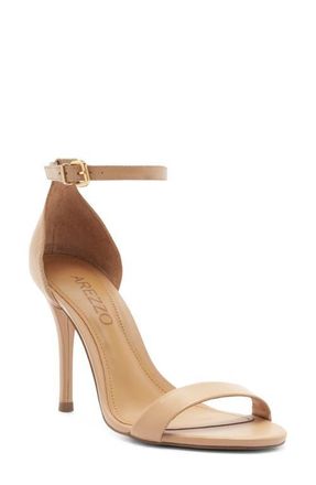Arezzo Isabelli Ankle Strap Sandal in Beige at Nordstrom, Size 10.5
