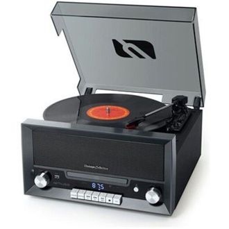 Muse Plato De Vinilo - Muse - Mt-110 Ds - 3 Velocidades - Bluetooth - Puerto Usb