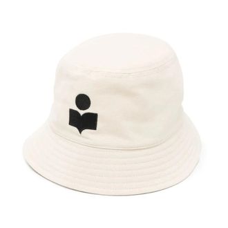Isabel Marant Chapeau Ecru/Black Ecbk - Dames - Accessoires - Beige - Maat: 57 CM
