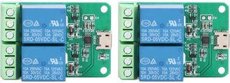 OEM M&oacute;dulos De Rel&eacute; De 2 Canales Y 5 V, Control Inteligente Por Pc Usb, Listos Para Usar