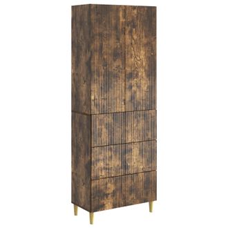 vidaXL Juego De Armarios 2 Uds. Madera De Ingenier&iacute;a Vidaxl