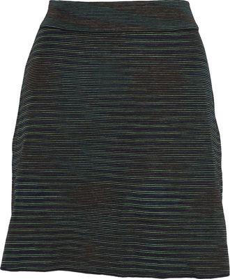 Missoni Missoni gestreepte minirok van groene wol