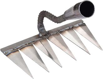 OEM R&acirc;teau D&eacute;chaumeur - Acier Au Carbone Tremp&eacute; - Pour D&eacute;sherbage A&eacute;ration Sol Jardin Potager - 1 Pi&egrave;ce