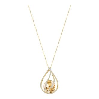 Swarovski Energic Ketting - Dames - Kettingen - Geel - ONE Size - Accessoires