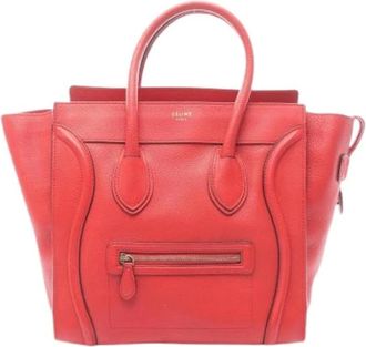 Celine Pre-owned Handbags, female, Red, Size: ONE SIZE Pre-owned Vintage Handbag