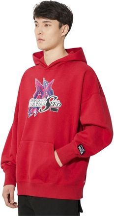 Levi's Hoodies - Heren - Hoodies - Rood - XS - Katoen - Hoodies & sweatvesten
