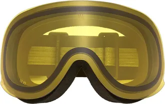 Moncler Moncler Snowflare Ski Goggles, Unisex, Yellow, Size: One Size