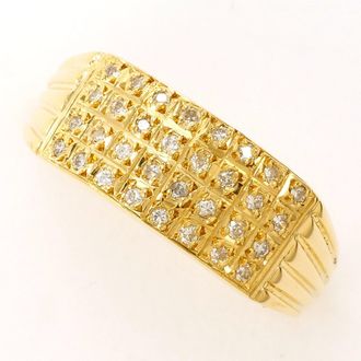 C&A Yellow Gold Yellow Gold (18K) Band Ring (Pre-Owned)