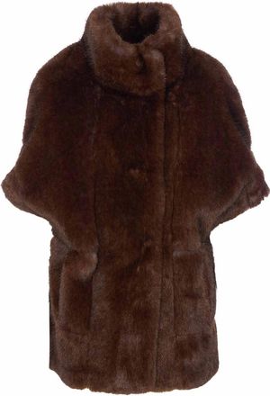 VALENTINI 1972 Eco Fur Zibellino Vest