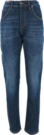 Pantaloni Torino Denim Breakbeat Stijlvolle Jeans - Heren - Slim Fit Jeans - Blauw - W35 - Denim - Jeans