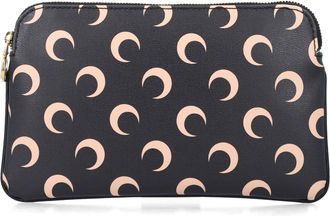 Marine Serre Moon Small Pouch with Distinctive Crescent Pattern