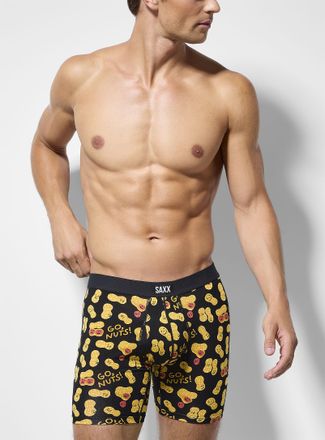 Saxx Mens 6 Go Nuts boxer brief VIBE XTRA