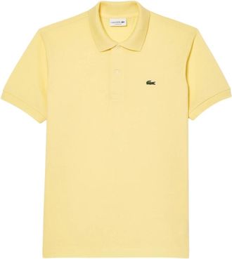 Lacoste Gele Poloshirt Model 1212 - Heren - Polos - Geel - XL - Katoen - Tops