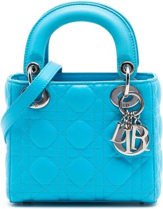 Dior Pre-owned Dior Mini Lambskin Cannage Lady Dior Ladies YFPGWX3YE5EFG5PX