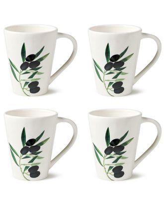 Certified International Olivia Set of 4 Mugs
