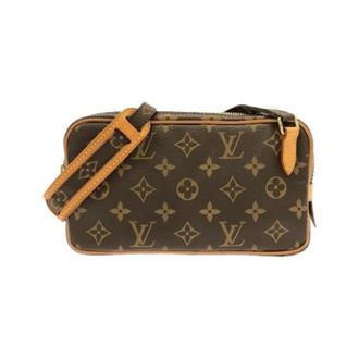 Louis Vuitton Pre-owned Monogram Schoudertas - Dames - Pre-owned - Bruin - Maat: ONE Size