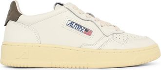Autry Medalist Low White Leather Sneakers
