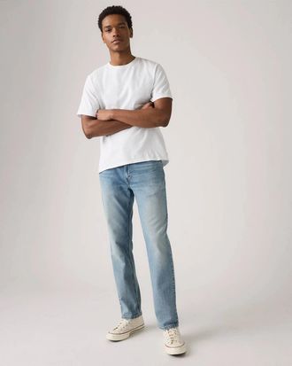 Levi's 541 Jeans Mens Blue Denim Cotton Zip Fly Athletic Tapered JAX1856