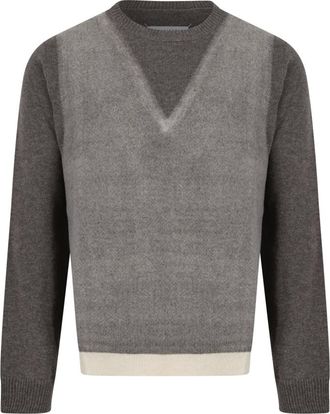 Maison Margiela Hombre, Jerseys, Marr&oacute;n, Talla: L