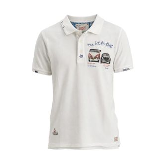 Bob Bob, Polo Shirts, male, White, Size: 2XL Piqu&eacute; Polo