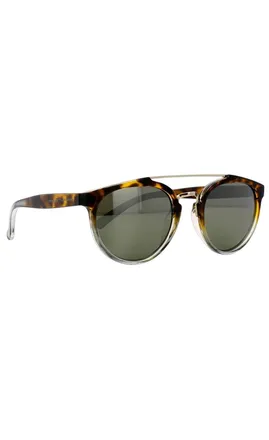 Remo Tulliani Womens Trust Sunglasses In Tortoise Fade/mirror Lens