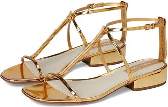 Franco Sarto Misty Womens Wedge Shoes Gold : 8.5 M, Leather