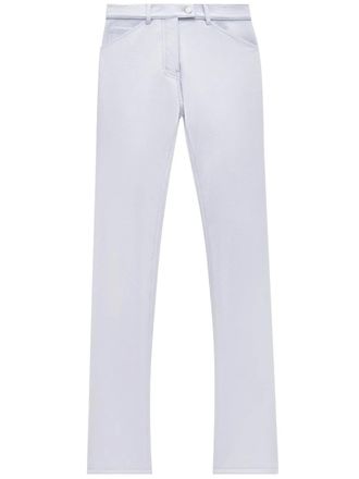Courr&egrave;ges Straight broek - Paars
