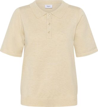 Saint Tropez Polokragenpullover »MilaSZ Polo SS Pullover«