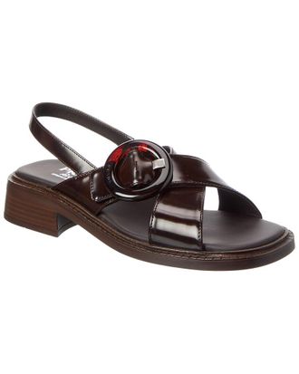 Prada Dnu Pack Prada Re-Edition 1996 Brushed Leather Sandal