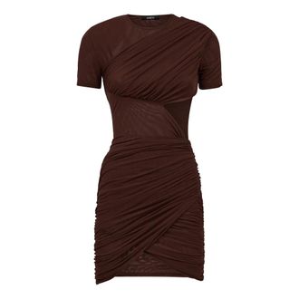 Amen Dames, Jurken, Bruin, Maat: XS
